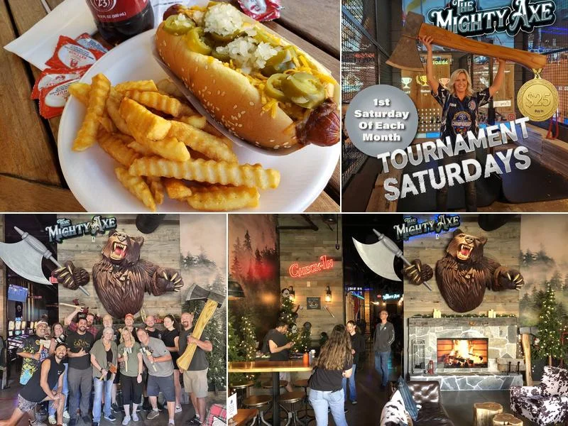 Food and dining at The Mighty Axe